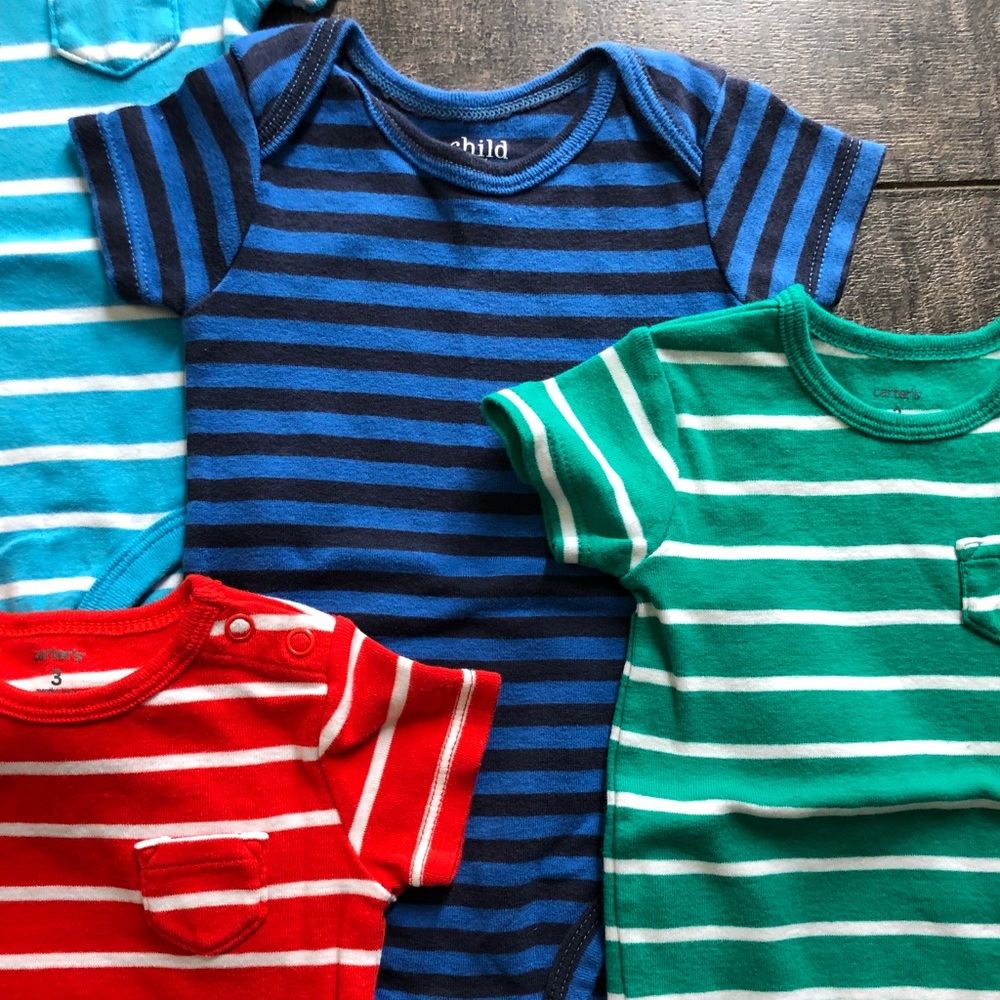 Boy 3 month t-shirt onesies - Picture 4 of 6